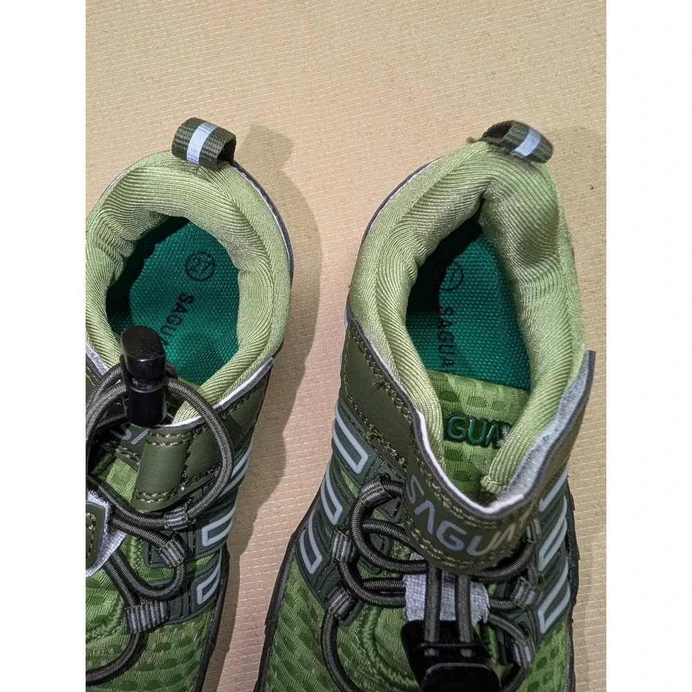 Saguaro Kid Barefoot Shoes Size 27 Green New In Bag With Stickers Water/Running